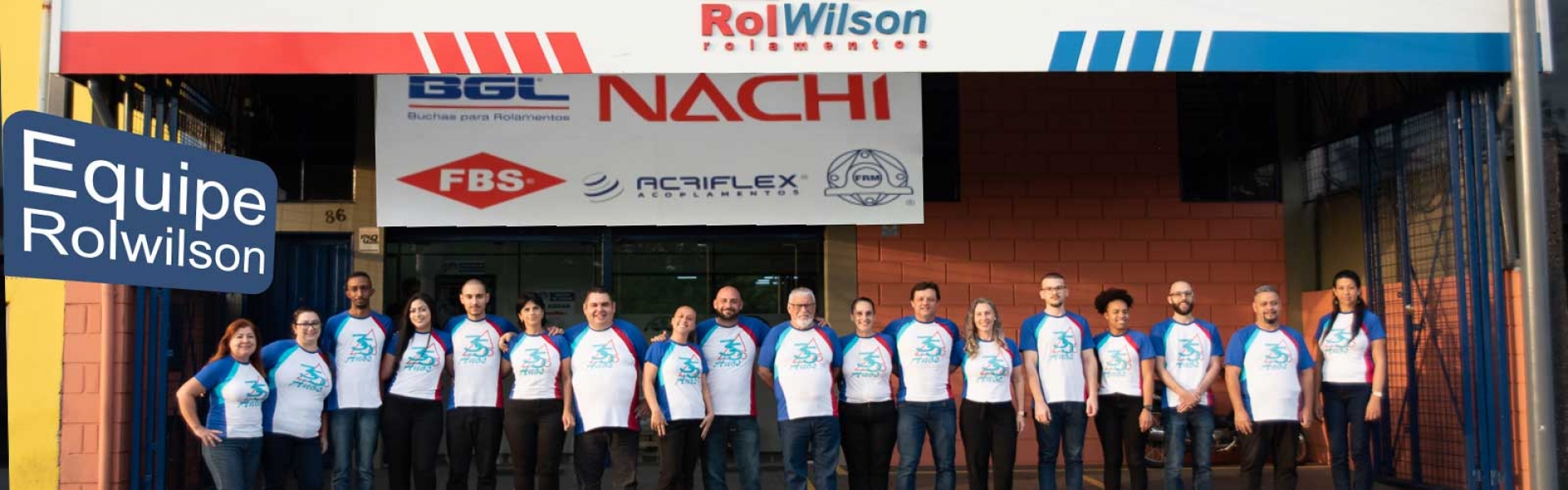 Equipe Rolwilson Rolamentos automotivos Sorocaba Rolamentos para indústria Sorocaba